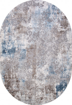 ARMINA Ковер Овал Голубой 0.8х1.5 м.