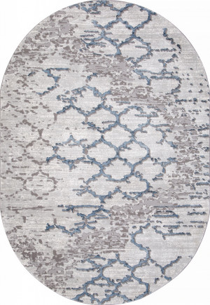 ARMINA Ковер Овал Синий 1.6х2.3 м.