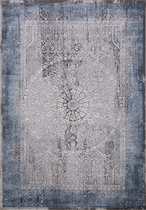 ARMINA Ковер Прямоугольник Голубой 3.0х4.0