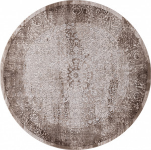 ARMINA Ковер Круг Бежевый 2.5*2.5 м.