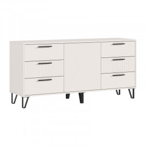 Комод с 3-ящиками Флэш кашемир 150х43х73