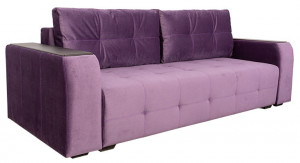Диван прямой раскладной НПБ Бали 4 фиолетовый 255см