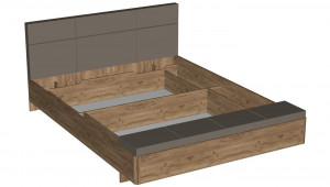 Кровать Беата 1800*2000 с банкеткой + ортопедическое основание