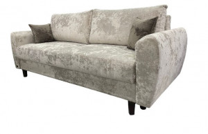 Диван прямой раскладной Мехико белый 225см