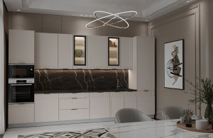 Кухня Берта Светлый Мокко