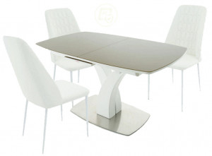 Обеденная группа стол Нотр-Дам и стулья Марсала 4 шт