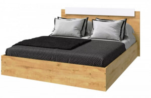Кровать двуспальная с матрасом Эко 1.6 м вотан