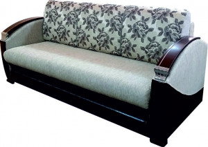 Диван прямой раскладной Лорд бежевый 215см