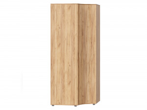 Шкаф угловой с гнутой дверью Марта-2  дуб золотой 86х86х220