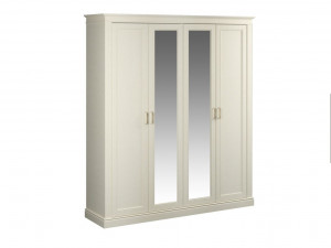 Шкаф распашной  4-х створчатый Сиена бежевый 202х55х230