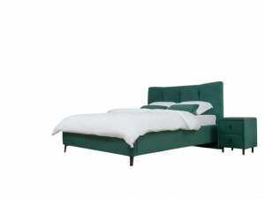 Кровать мягкая без ПМ Монро Лесной мох