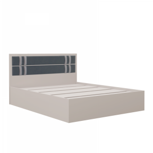 Чарли двуспальнная Кровать серый 160х200