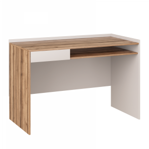 Стол письменный прямой белый 120×60×75