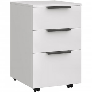 Тумба 3-ящика Чарли 1 белый  40х46х63