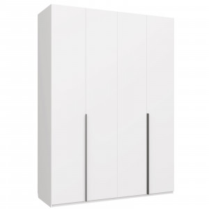 Шкаф 4-х створчатый распашной Чарли Белое сияние 160х55х220