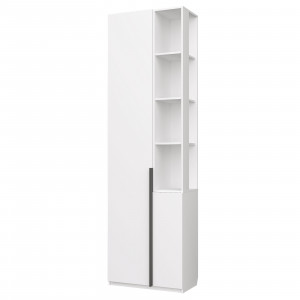 Пенал левый Чарли белый 220х65