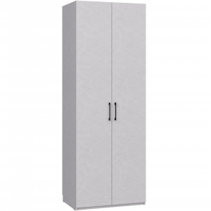 Шкаф распашной 2-х створчатый Сыр № 22  Плуто/Графит 80х53х220