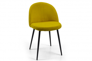 Стул Чили желтый с мягкой спинкой