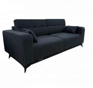 Диван прямой раскладной Сохо  серый 235см