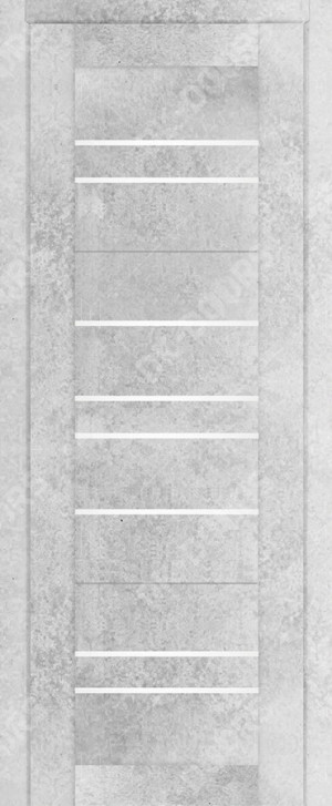 ДВЕРЬ межкомнатная Деко-27 СТЕКЛО матовое  (БЕТОН СНЕЖНЫЙ)