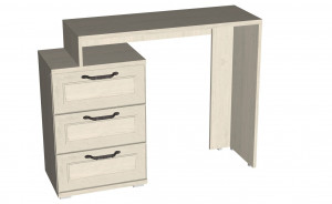 Стол туалетный Рандеву ST 105/124 дуб приморский 105см