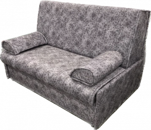 Диван прямой раскладной Аккордеон серый 140 см