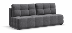 Диван прямой Денди мини рогожка Maльмо серый 200 см