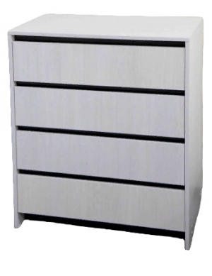 Комод Бостон с четырьмя ящиками анкор светлый 80х46х100