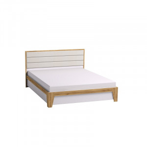 Айрис 308 Кровать Люкс (1400) Двуспальная Белая