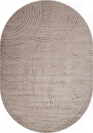 Ковер 200х290 Овал DIOS Бежевый