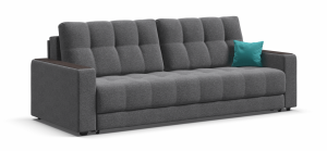 Диван прямой  BOSS серый 235х89х110