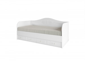 Кровать односпальная Ki-Ki Белый 90х200