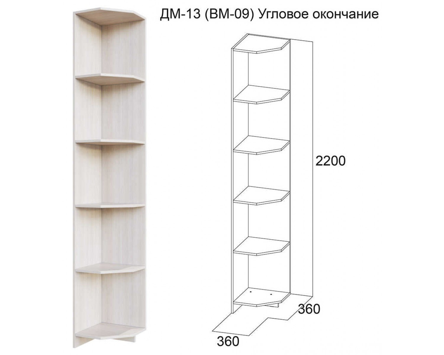 Угловой терминал чертеж