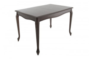 Стол кухонный раскладной Кабриоль массив дерева венге 120х80х75