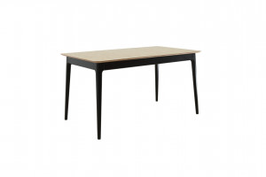 Стол обеденный раскладной Плей шпон дуба МДФ 120х80х75