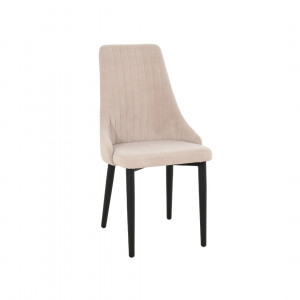 Стул  кухонный Боне велюр 04 опоры чёрные 48х43х94