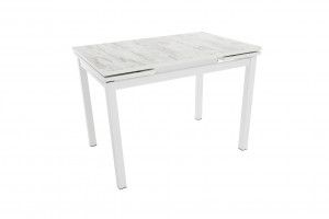 Стол обеденный раздвижной Шанхай пластик Дерево светлое 110х74х78