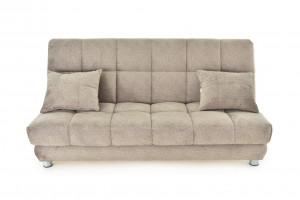 Диван прямой раздвижной ППУ Лиссабон бежевый 200см