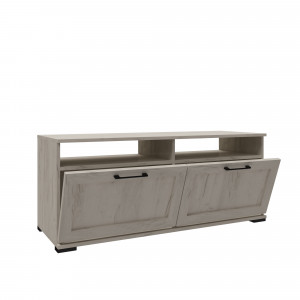 Тумба ТВ СТ-1 София Дуб крафт\белый  126х46х53