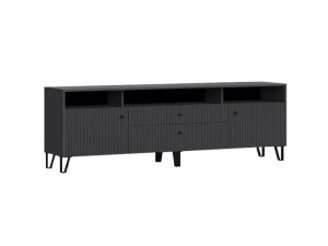 Тумба под ТВ Оливия  с рельефным фасадом 200х43х67 см