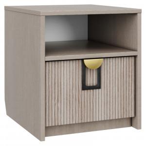 Тумба прикроватная Муза бежевый 40х45х45