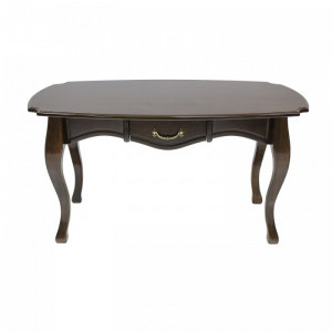 Журнальный стол с ящиком Элит орех 108х65х56