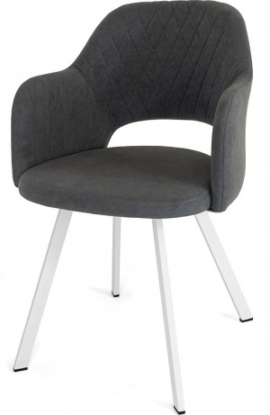 Стул мягкий Эспрессо-2 велюр/металл 57х60