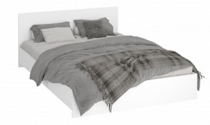 Кровать двуспальная 160х200 Ронда 1.6 белый