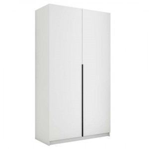 Шкаф распашной 2-х створчатый Локер белый 120х52х220