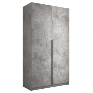 Шкаф распашной 2-х створчатый Локер бетон 120х52х220