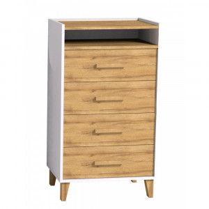 Комод Белый Айрис 45 60см