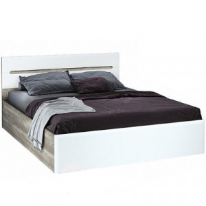 Кровать двуспальная Наоми КР-11 белая 160х200