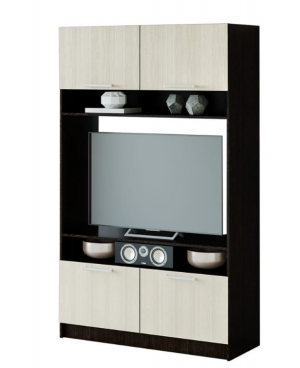 Тумба под ТВ Фиеста Венге/Лоредо 120х46х199