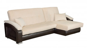 Диван угловой раскладной Финка-ML бежевый 275х158